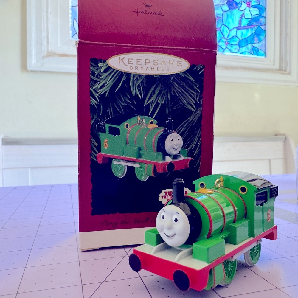 Vintage “Percy, the Small Engine No. 6” from Thomas The Tank Engine & Friends.